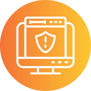 Seo simgesinin vektör illüstrasyonu