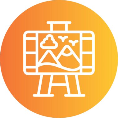 Modern b 'nin vektör illüstrasyonu eksik simgesi