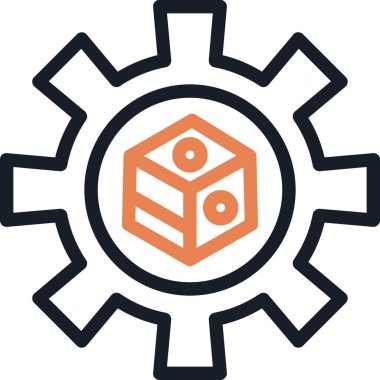 Vektör illüstrasyonu, simge ögesi arkaplanı