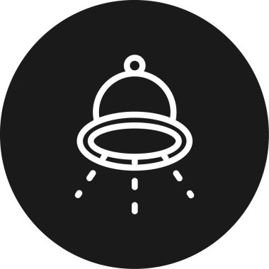 ufo. Web simgesi basit illüstrasyon