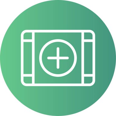 Benzersiz Batarya Vektörü Kabartma Simgesi