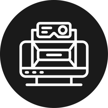 seo modern simgesinin vektör illüstrasyonu