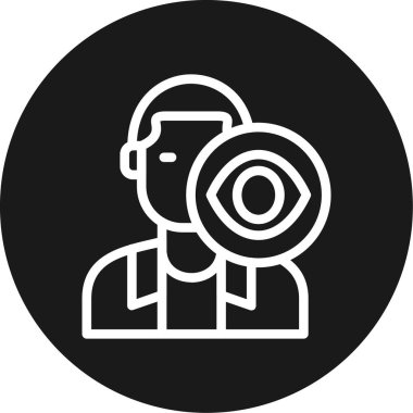 Kamera simgesinin vektör illüstrasyonu