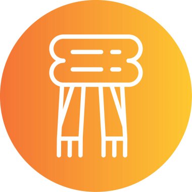 Gıda simgesinin vektör illüstrasyonu