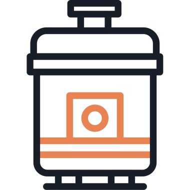 Bir mutfak simgesinin vektör çizimi