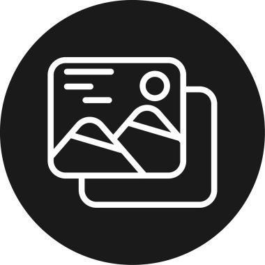 ID kart simgesi vektör illüstrasyonu