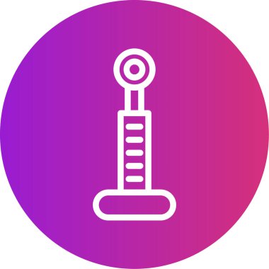 Modern oto tamir simgesinin vektör illüstrasyonu