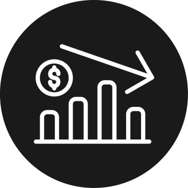 Modern simgenin vektör illüstrasyonu