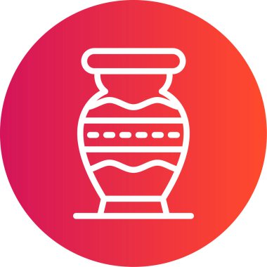 Bir mumun vektör illüstrasyonu