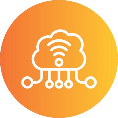 vektör wifi ico, vektör illüstrasyonu