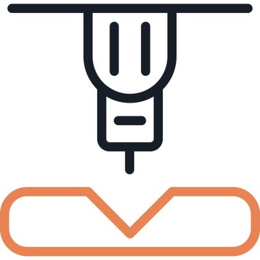 Mikrofon. Web simgesi basit illüstrasyon