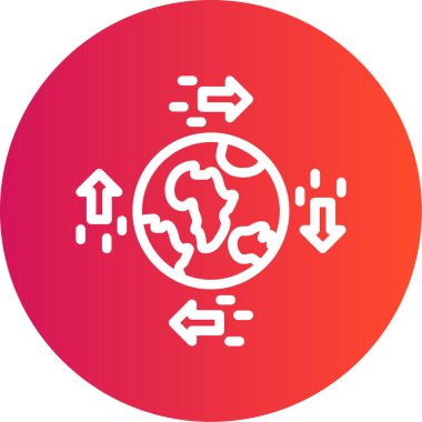 Vektör Genel Ağ simgesi