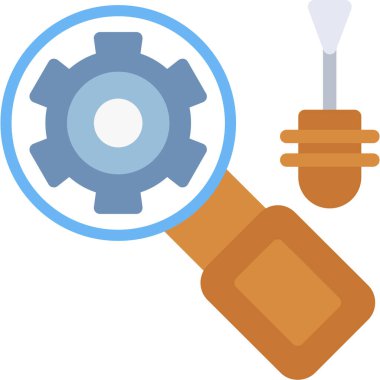 Boya fırçası. vektör simgesi