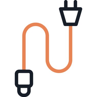 Fiş. Web simgesi basit illüstrasyon