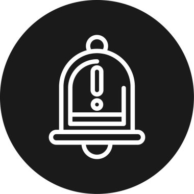 Moda tasarımı içerisindeki çan simgesi izole edildi