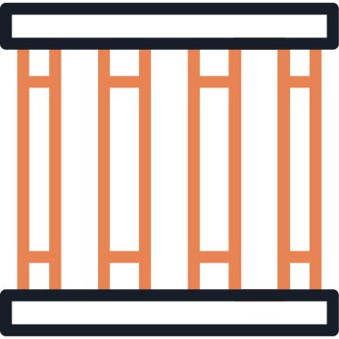 Pencere. Web simgesi basit illüstrasyon