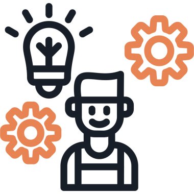 Yaratıcı bir fikir. Basit tasarım