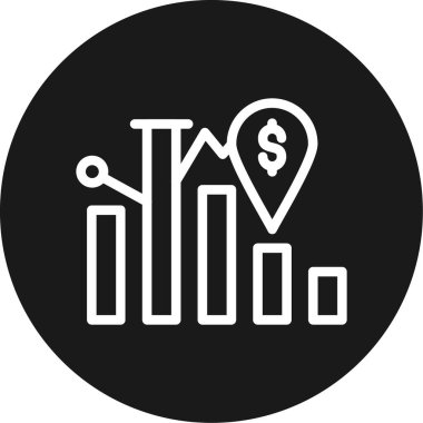 Modern simgenin vektör illüstrasyonu