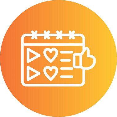 seo modern simgesinin vektör illüstrasyonu