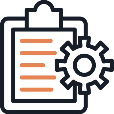 belge simgesi, vektör çizimi