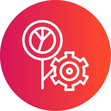 Vektör ayarı Simge illüstrasyonu