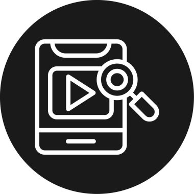 seo modern simgesinin vektör illüstrasyonu