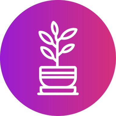 Bir çanağın vektör illüstrasyonu