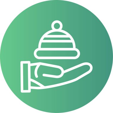 Gıda simgesinin vektör illüstrasyonu