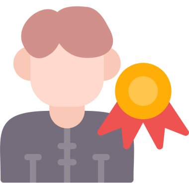 avatar düz simge vektörü