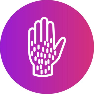 el simgesi vektör illüstrasyonu