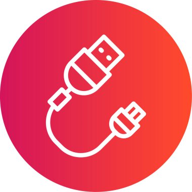 Gaz simgesinin vektör illüstrasyonu