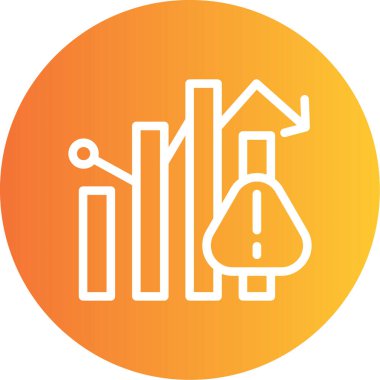 Modern yapı simgesinin vektör illüstrasyonu