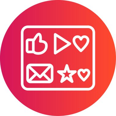 vektör çizgisi simgesi gibi