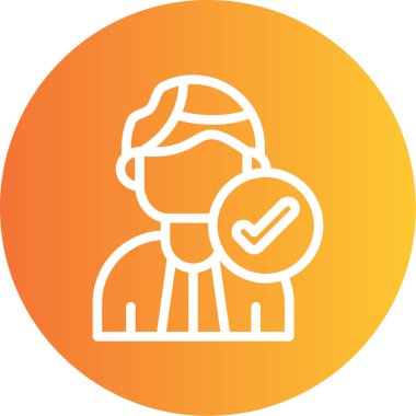 Maskeli bir adamın vektör çizimi