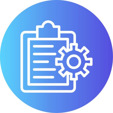 Belge simgesinin vektör illüstrasyonu