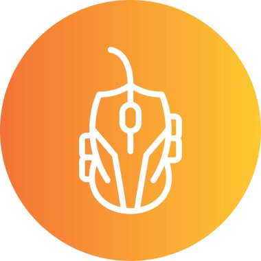 Robot simgesinin vektör illüstrasyonu