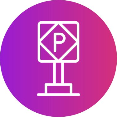 Park yeri illüstrasyonu