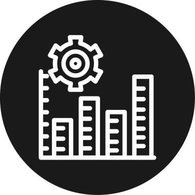 seo modern simgesinin vektör illüstrasyonu