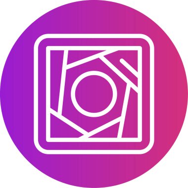 Vektör kamera Simgesi illüstrasyonu