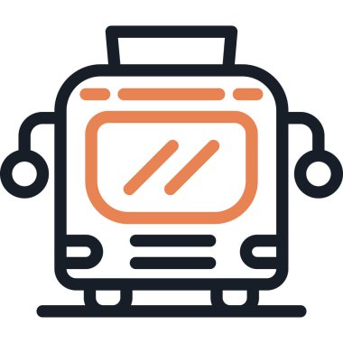 Çanta. Web simgesi basit illüstrasyon