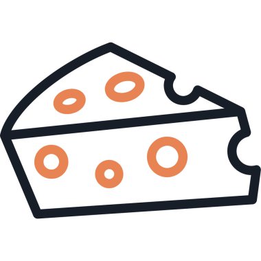 Kek. Web simgesi basit tasarım