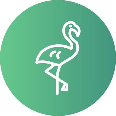 Bir kuşun vektör çizimi