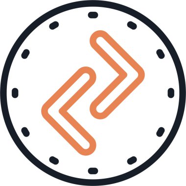 Ok simgesi. Basit resimleme