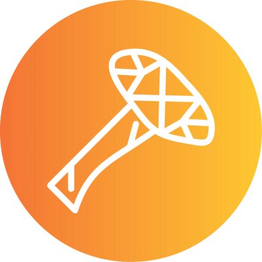 Tek bir simgenin vektör illüstrasyonu