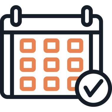 takvim günü simgesini tamamlanmış - özet biçiminde ayarla