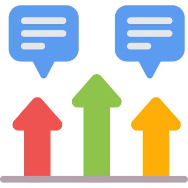 İş grafiği vektör çizim