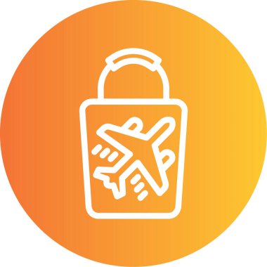 Modern simgenin vektör illüstrasyonu