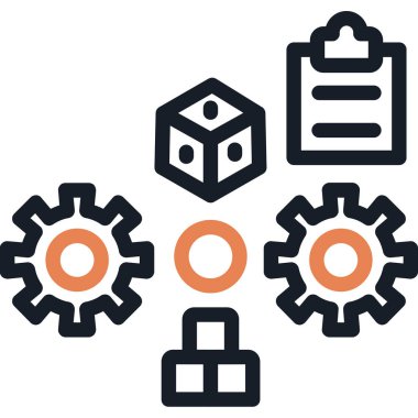 seo modern simge kümesinin vektör illüstrasyonu