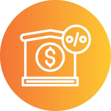 İş simgesinin vektör illüstrasyonu