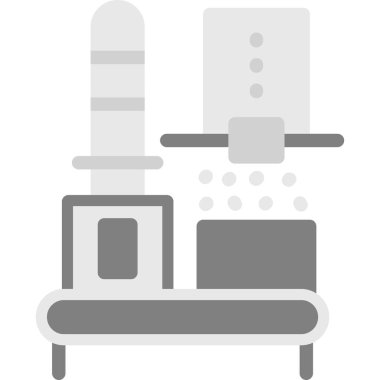 Hastane yatak vektör simgesi